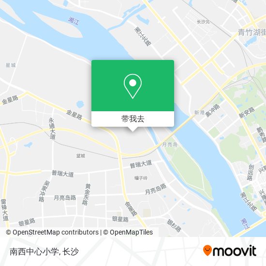 南西中心小学地图