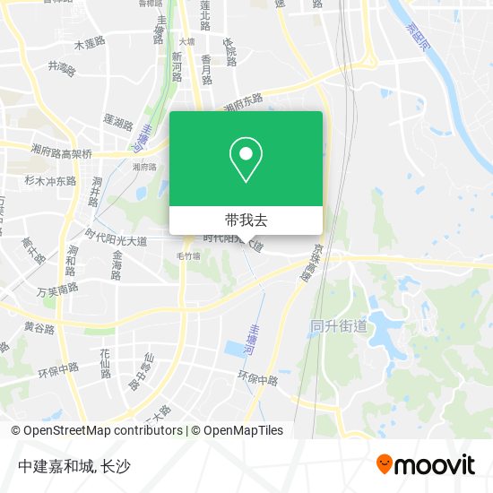 中建嘉和城地图