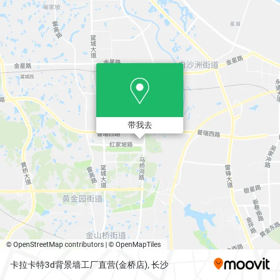 卡拉卡特3d背景墙工厂直营(金桥店)地图