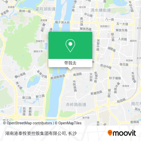 湖南港泰投资控股集团有限公司地图