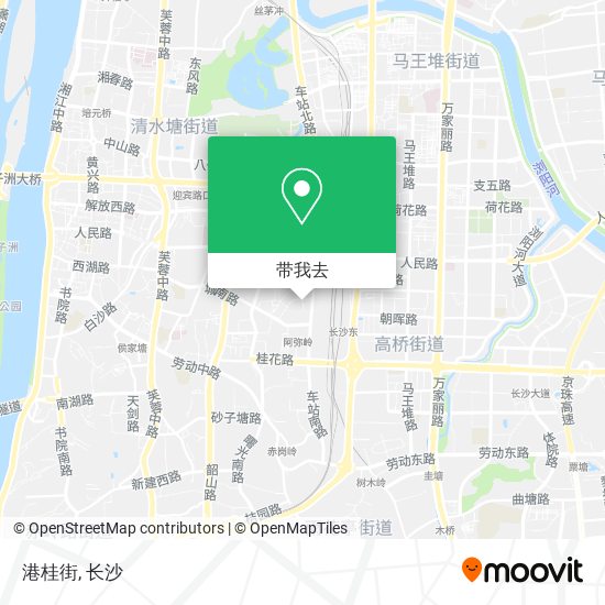 港桂街地图