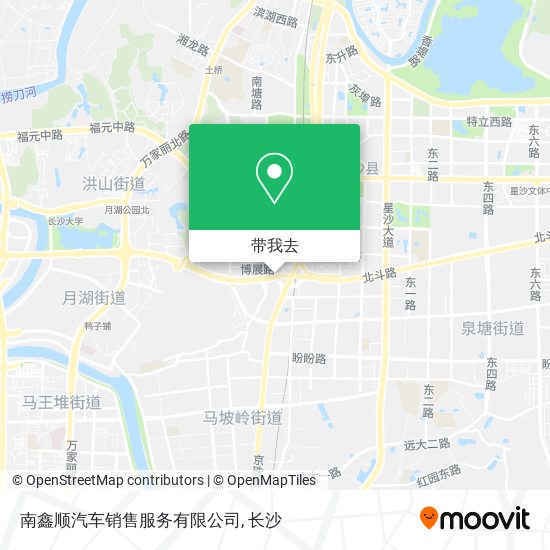 南鑫顺汽车销售服务有限公司地图