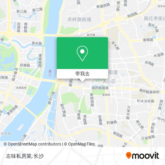 左味私房菜地图
