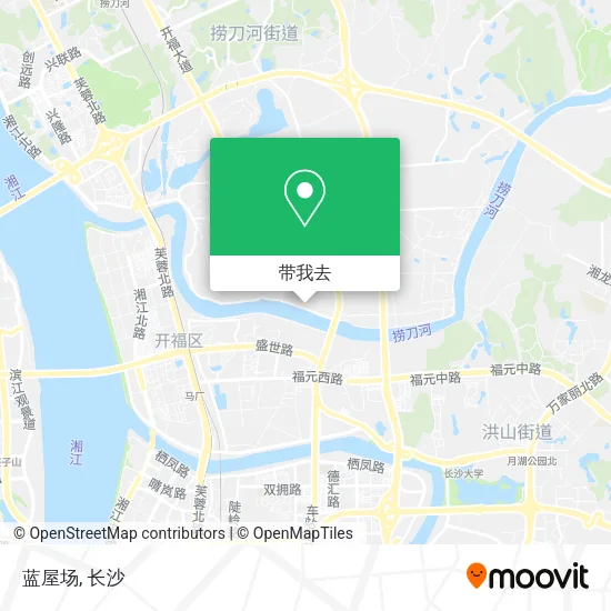 蓝屋场地图