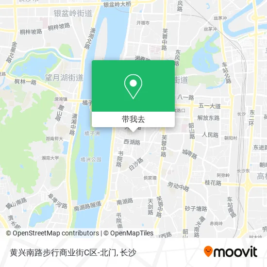 黄兴南路步行商业街C区-北门地图