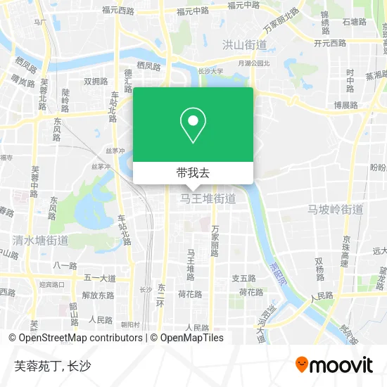 芙蓉苑丁地图