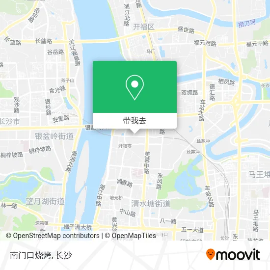 南门口烧烤地图