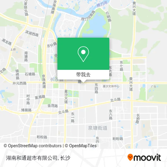 湖南和通超市有限公司地图