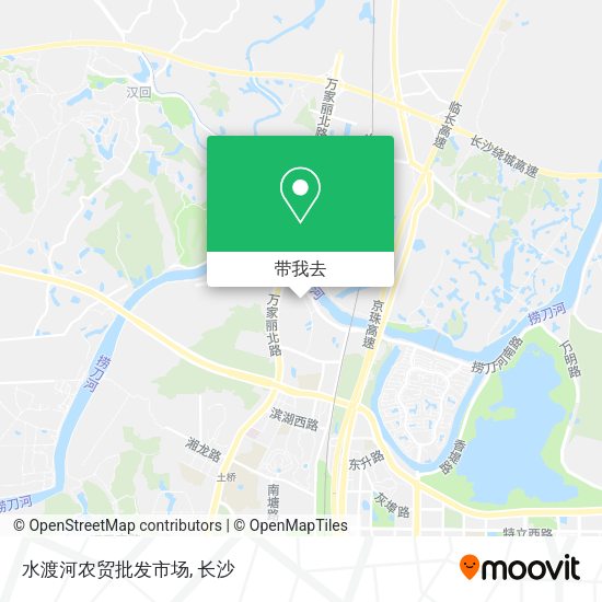 水渡河农贸批发市场地图