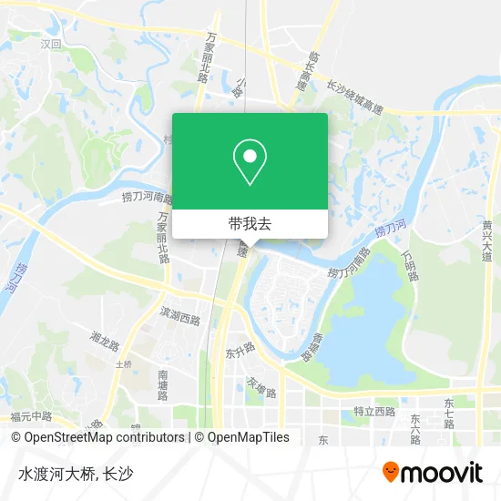 水渡河大桥地图