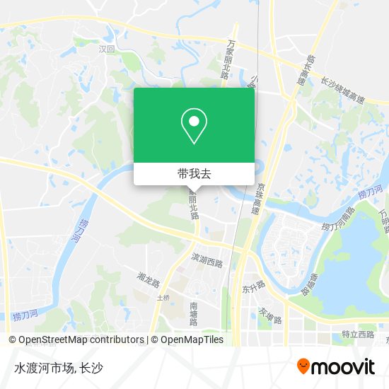水渡河市场地图