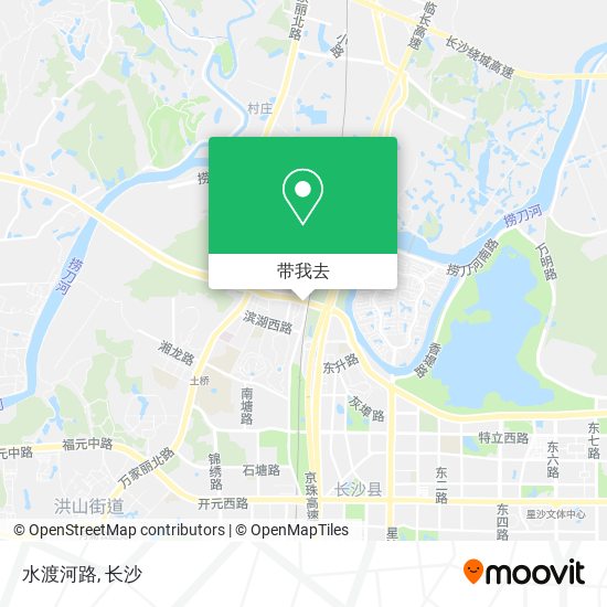 水渡河路地图