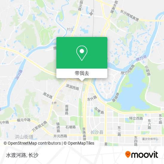 水渡河路地图