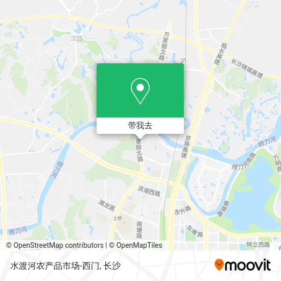 水渡河农产品市场-西门地图