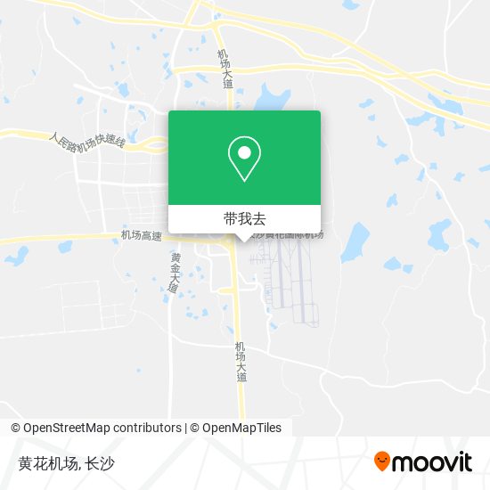 黄花机场地图