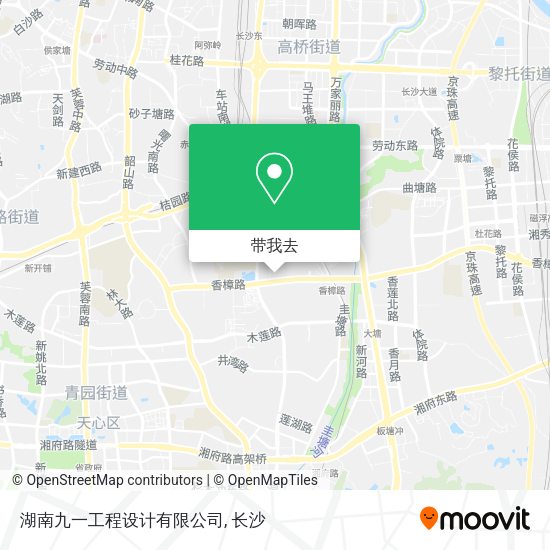 湖南九一工程设计有限公司地图