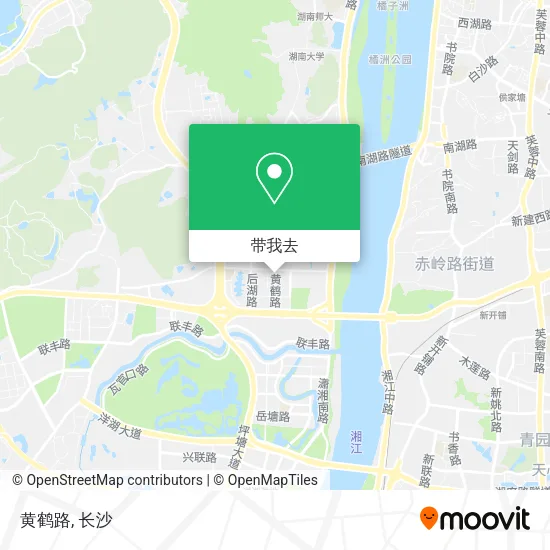 黄鹤路地图