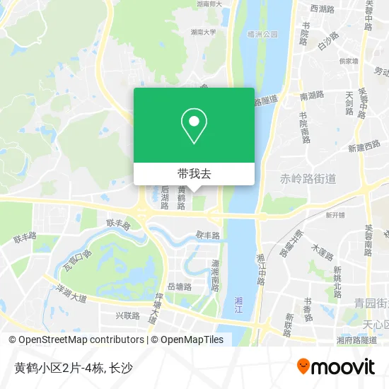 黄鹤小区2片-4栋地图
