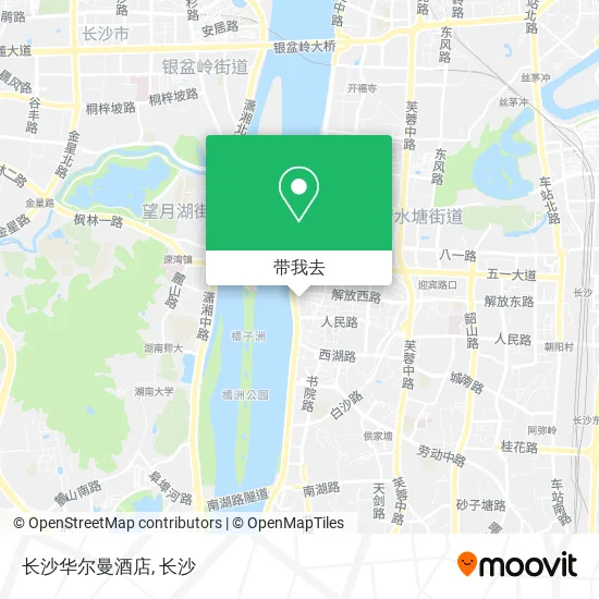 长沙华尔曼酒店地图