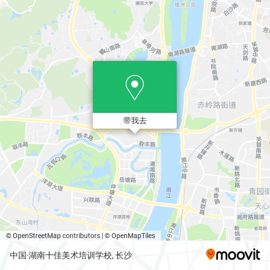 中国·湖南十佳美术培训学校地图