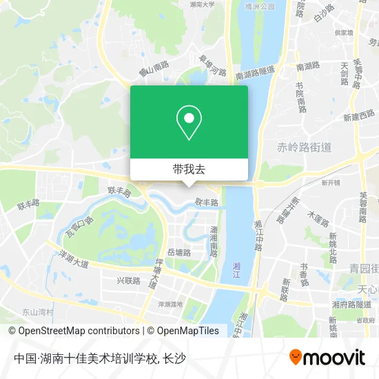 中国·湖南十佳美术培训学校地图