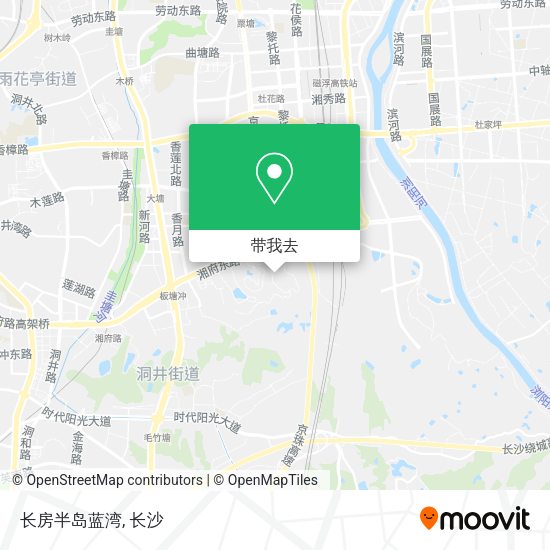 长房半岛蓝湾地图