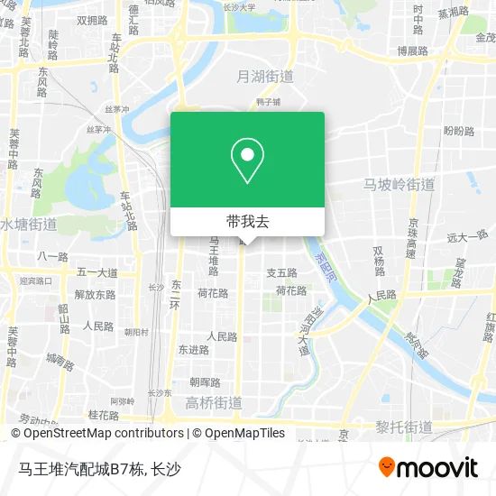 马王堆汽配城B7栋地图