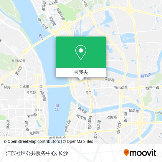 江滨社区公共服务中心地图