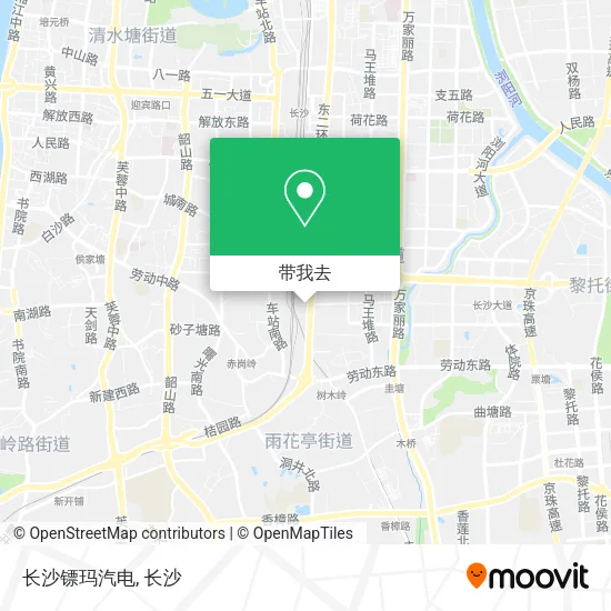 长沙镖玛汽电地图