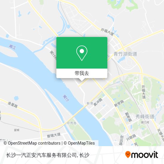 长沙一汽正安汽车服务有限公司地图