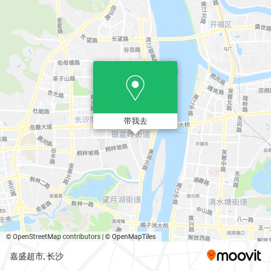 嘉盛超市地图