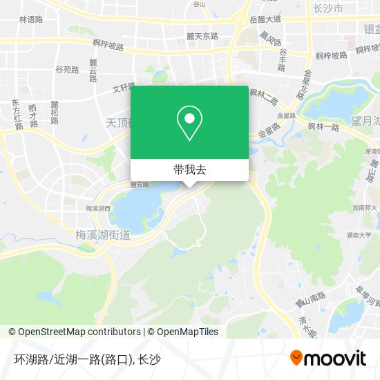 环湖路/近湖一路(路口)地图