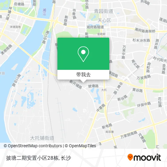 披塘二期安置小区28栋地图
