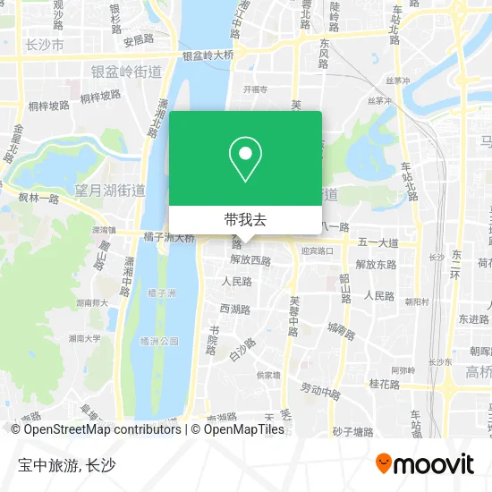 宝中旅游地图