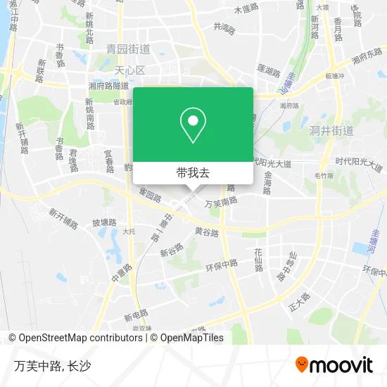 万芙中路地图