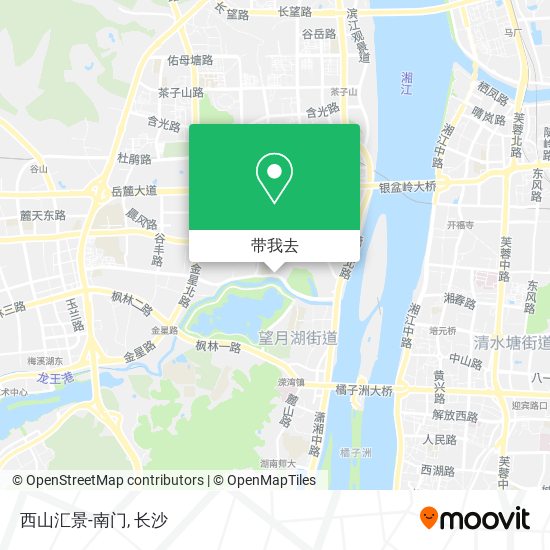 西山汇景-南门地图