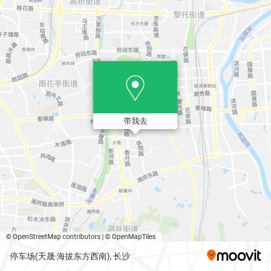 停车场(天晟·海拔东方西南)地图
