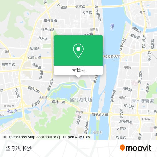 望月路地图