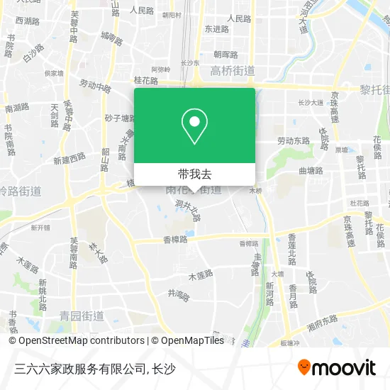 三六六家政服务有限公司地图