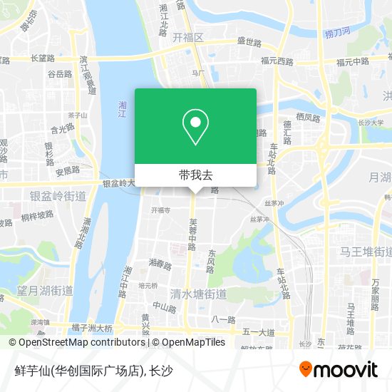 鲜芋仙(华创国际广场店)地图