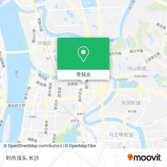 时尚顶头地图