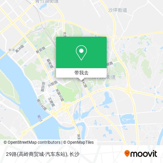 29路(高岭商贸城-汽车东站)地图
