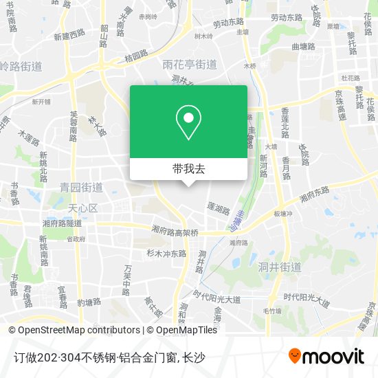 订做202·304不锈钢·铝合金门窗地图