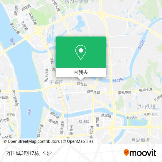 万国城3期17栋地图