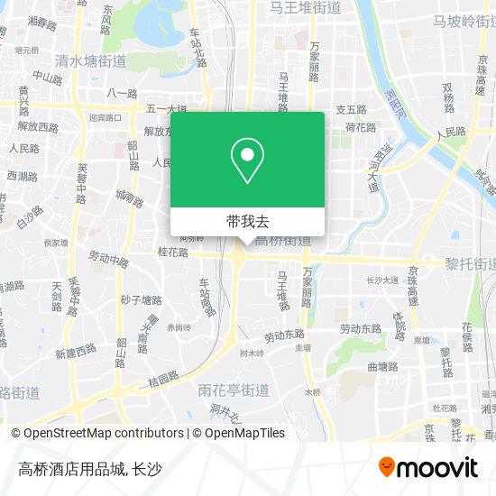 高桥酒店用品城地图
