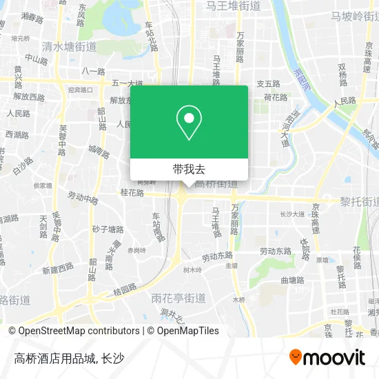 高桥酒店用品城地图