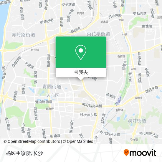 杨医生诊所地图