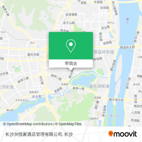 长沙兴悦家酒店管理有限公司地图