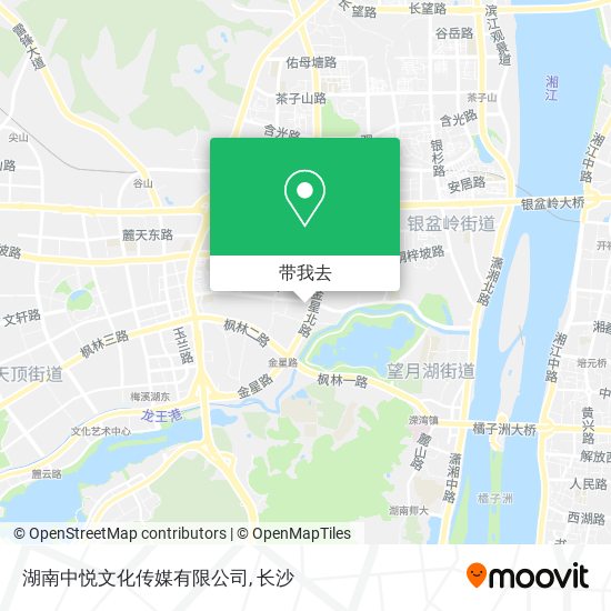 湖南中悦文化传媒有限公司地图