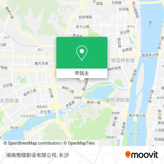 湖南熊猫影业有限公司地图